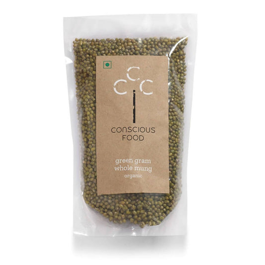 Buy Conscious Food Green Gram (Whole Mung) from DrMediCart, Ship from India to USA