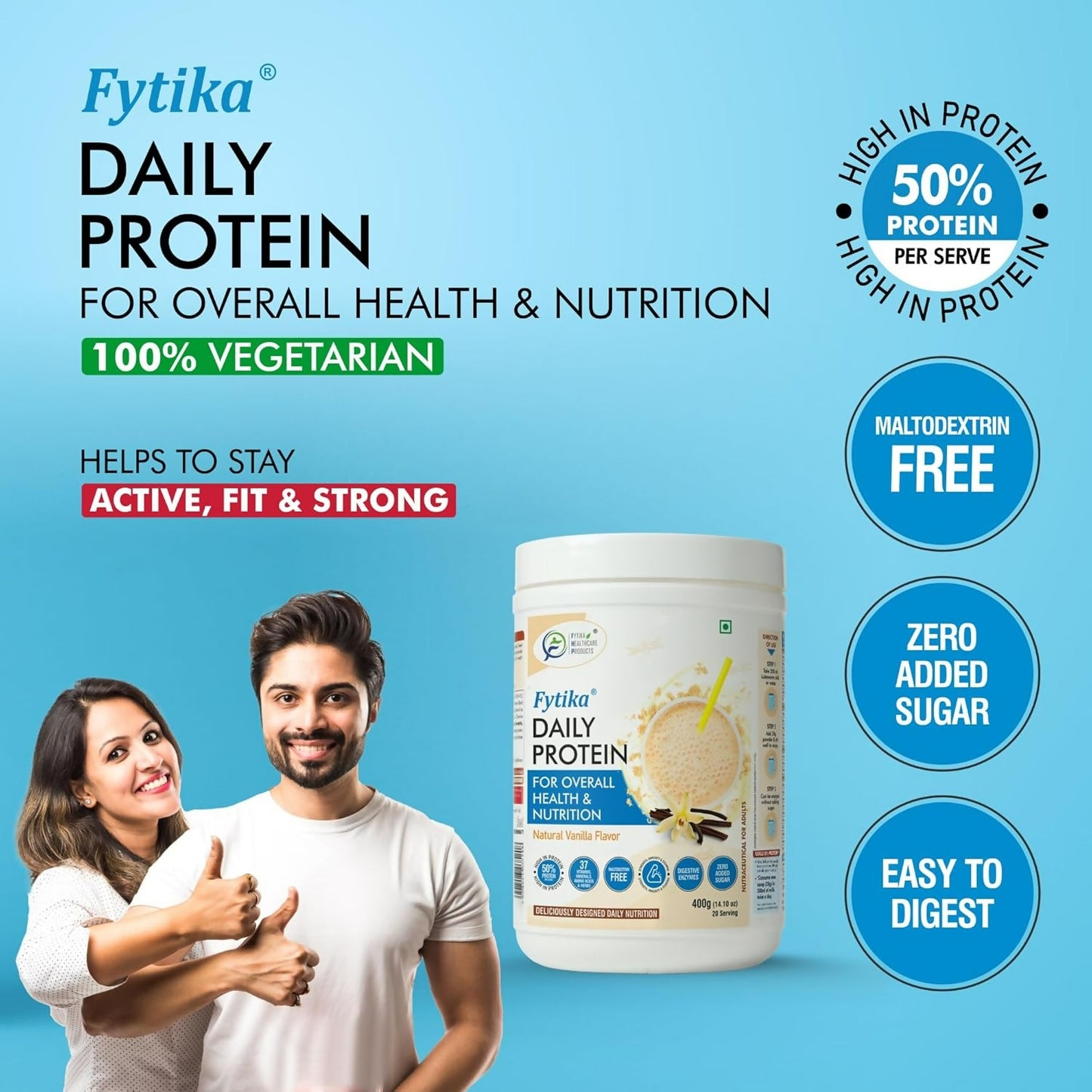 Fytika Healthcare Products Daily Protein Powder