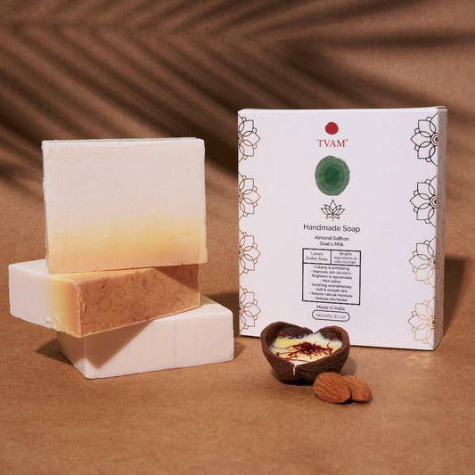 Buy Tvam Handmade Soap  Almond Saffron Goat's Milk from DrMediCart, Ship from India to USA