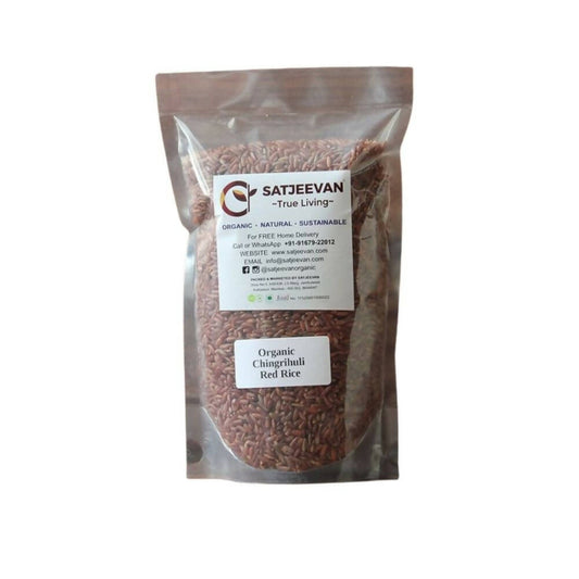 Buy Satjeevan Organic Chingrihuli Red Rice from DrMediCart, Ship from India to USA