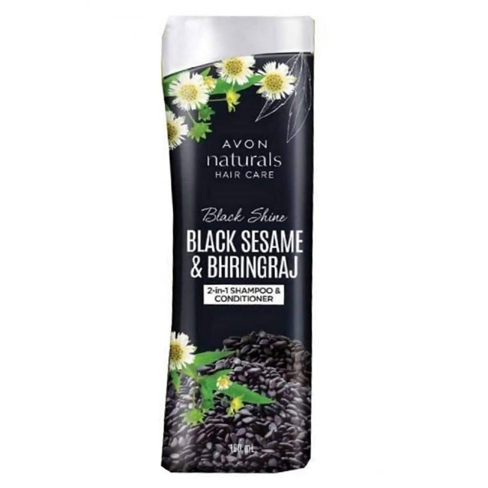 Avon Naturals Black Shine & Black Sesame Bhringraj Shampoo