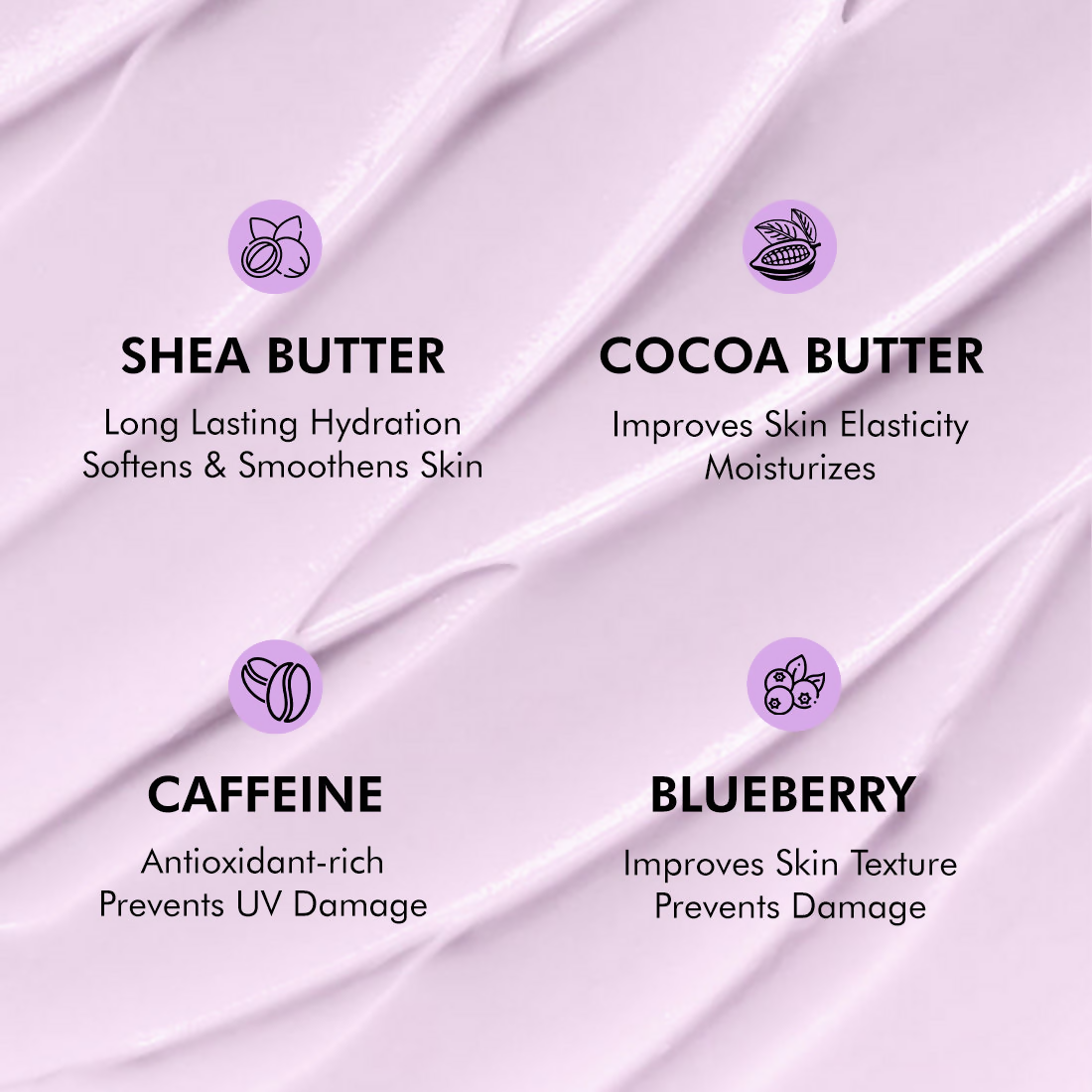 mCaffeine Blueberry Swirl Deep Moisturizing Body Butter
