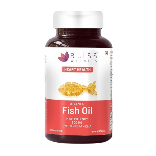 Buy Bliss Welness Fish Oil Softgel Capsules from DrMediCart, Ship from India to USA