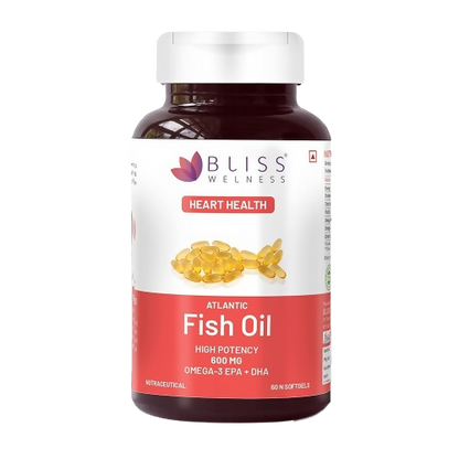 Bliss Welness Fish Oil Softgel Capsules