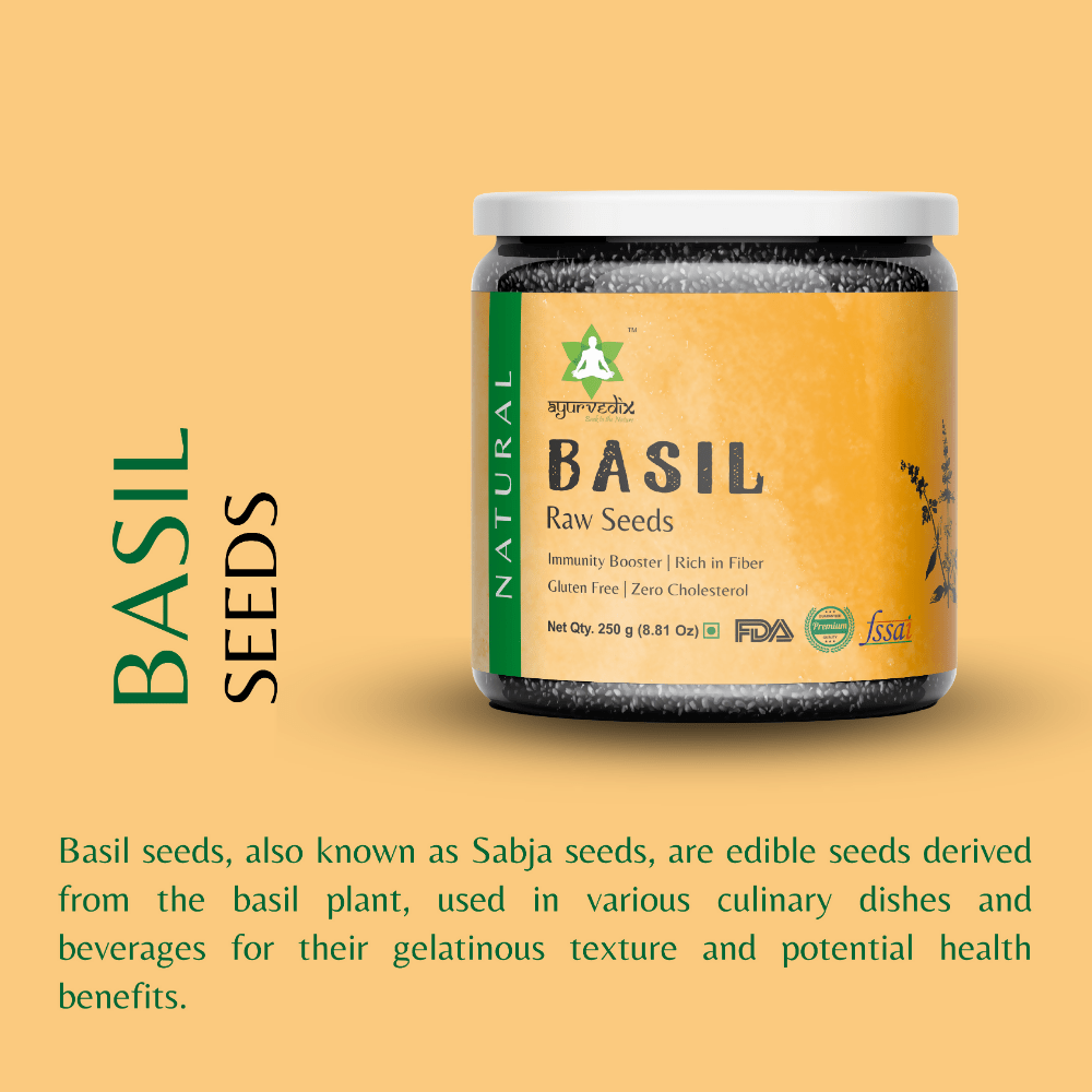 Ayurvedix Nutritious Basil Seeds