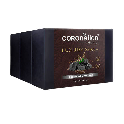 Coronation Herbal Activated Charcoal Luxury Soap
