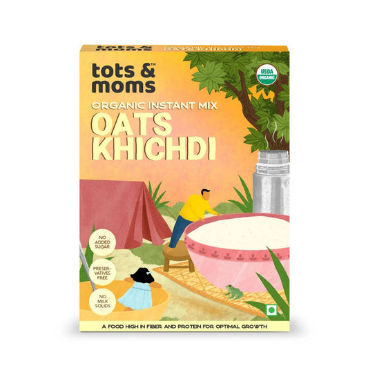 Buy Tots and Moms Organic Oats Khichdi Instant Mix from DrMediCart