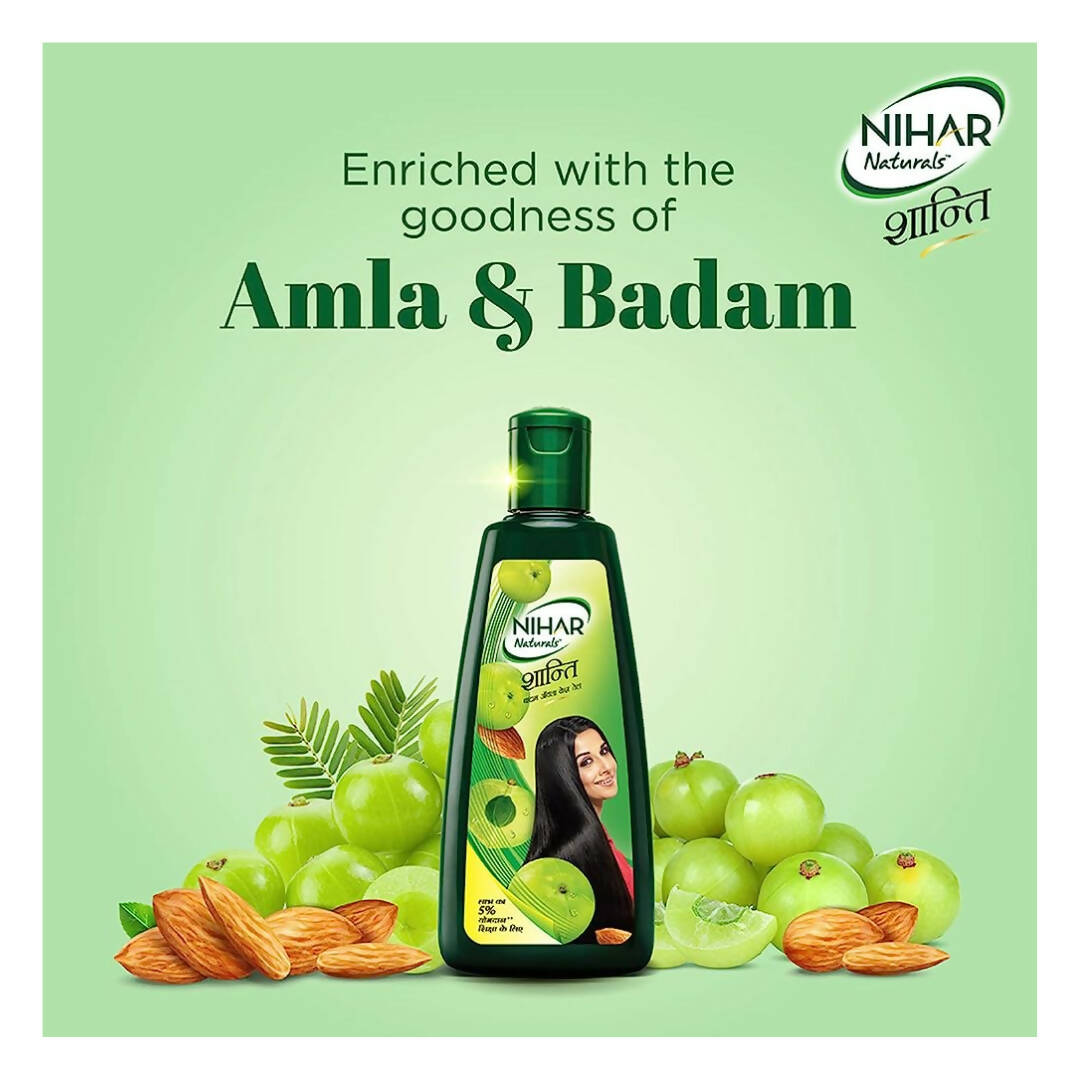 Nihar Shanti Amla Badam Hair Oil