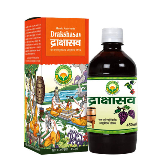 Buy Basic Ayurveda Drakshasava from DrMediCart, Ship from India to USA