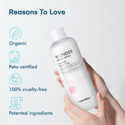 Tonymoly Moisturising Wonder Ceramide Mochi Toner - Korean Skincare