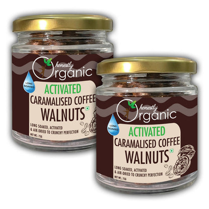 D-Alive Honestly Organic Activated Caramelised Coffee Walnuts - Drmedicart