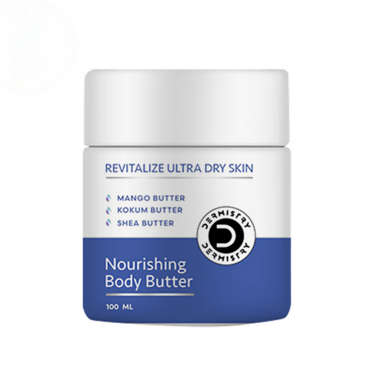 Dermistry Revitalizing Nourishing Body Butter for Ultra Dry & Flaky Skin Mango Kokum & Shea Butter