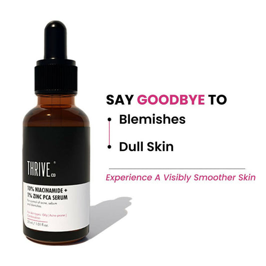 Buy Thriveco 10% Niacinamide + 1% Zinc Pca Serum from DrMediCart, Ship from India to USA