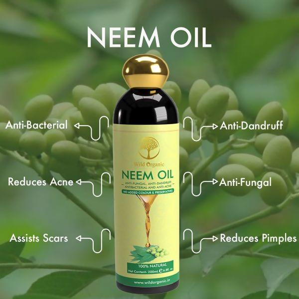 Wild Organic Neem Hair Oil