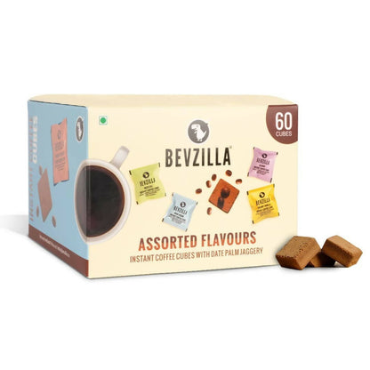 Buy Bevzilla Instant Coffee Cubes Pack with Organic Date Palm Jaggery from DrMediCart