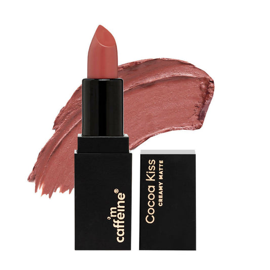 Buy mCaffeine Cocoa Kiss Creamy Matte Lipstick - Rose Martini from DrMediCart, Ship from India to USA
