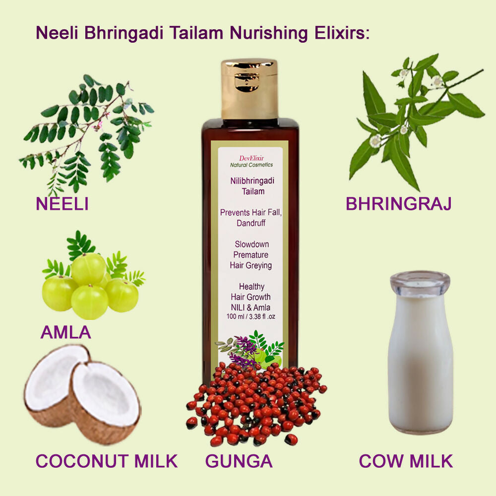 DevElixir Neeli Bhringadi Hair Oil