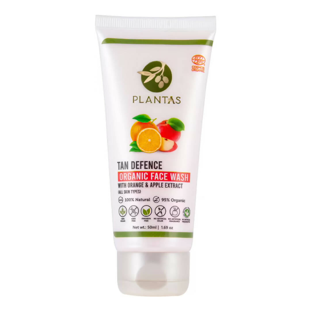 Plantas Tan Defence Organic Face Wash