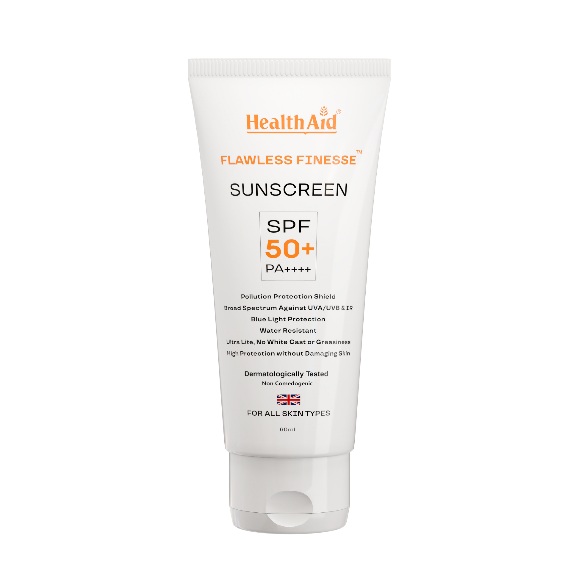 Flawless Finesse By HealthAid Sunscreen SPF 50+