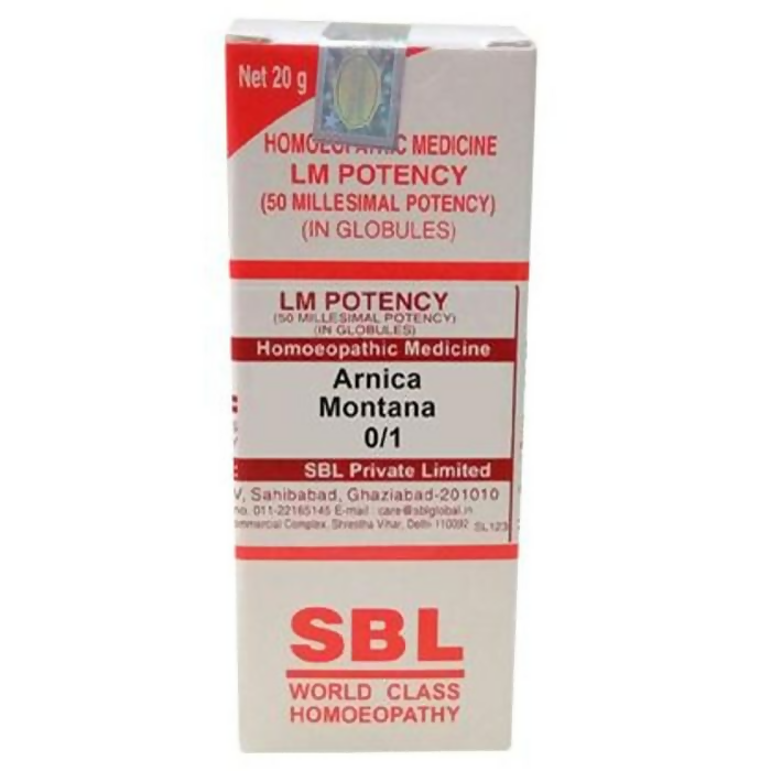 SBL Homeopathy Arnica Montana LM Potency