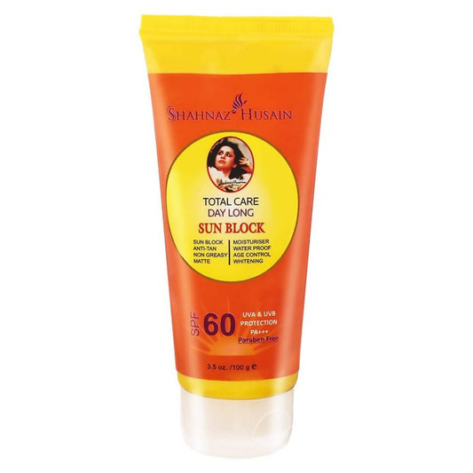 Buy Shahnaz Husain Total Care Day Long Sun Block   SPF   60 from DrMediCart, Ship from India to USA