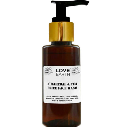 Love Earth Charcoal & Tea Tree Face Wash