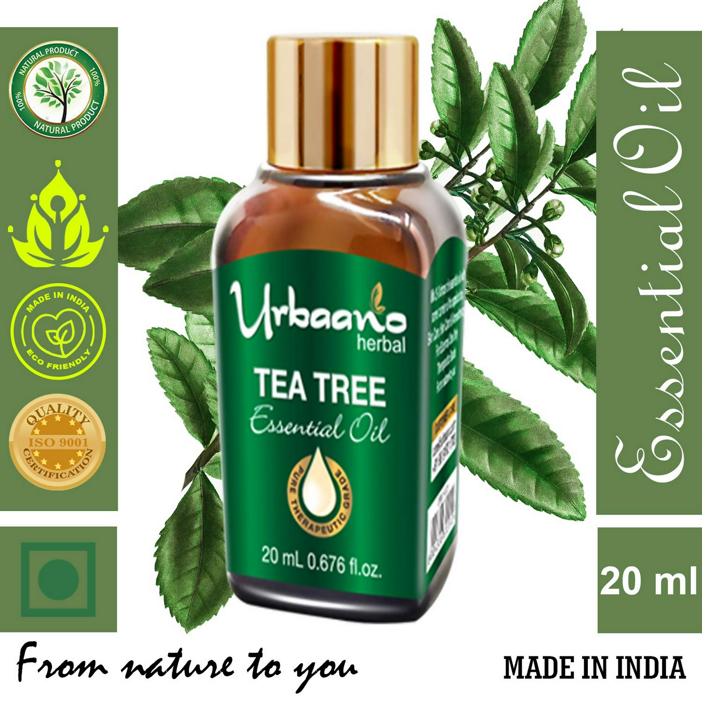 Urbaano Herbal Tea Tree Essential Oil