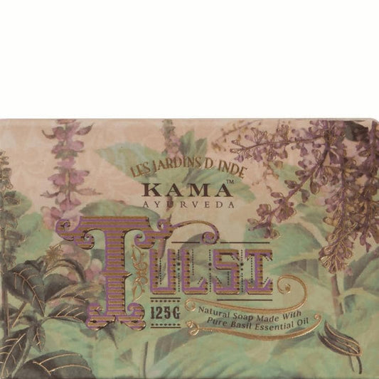 Buy Kama Ayurveda Natural Tulsi Soap 125gm from DrMediCart, Ship from India to USA