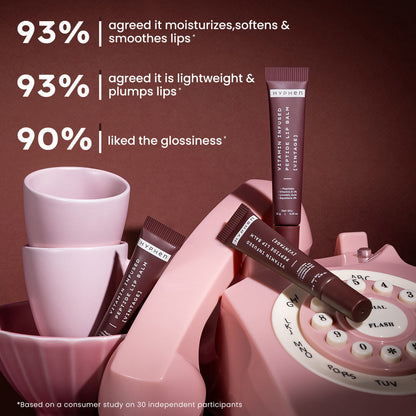 Hyphen By Kriti Sanon Vintage Vitamin Infused Peptide Lip Balm, Hydrate & Moisturize, Smoothen Lips & Repair Moisture Barrier