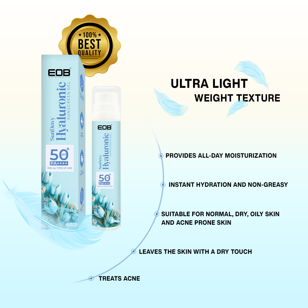 EOB SPF 50 PA+++ Mineral Sunscreen Gel