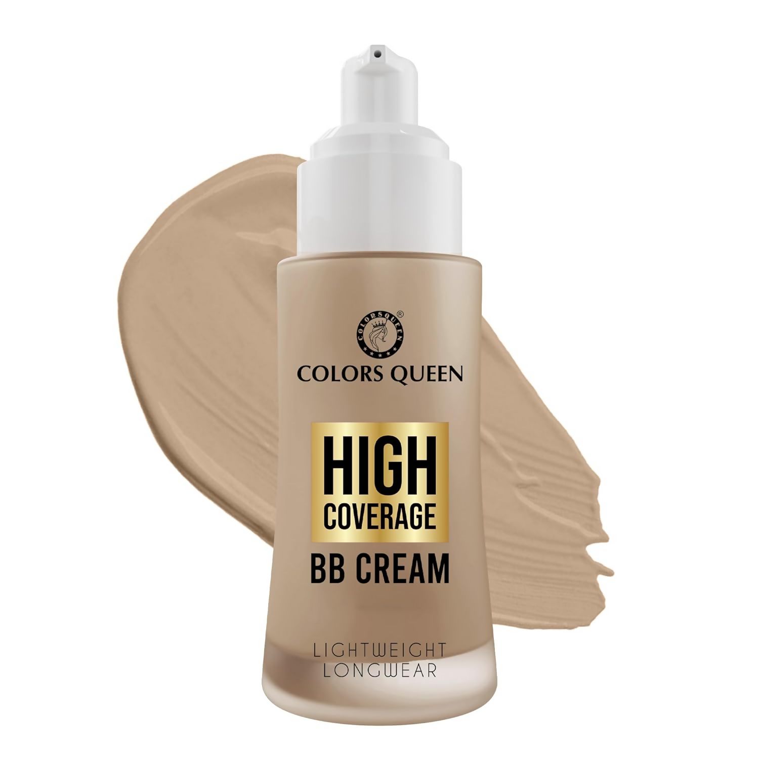 Colors Queen High Coverage BB Cream Foundation - Medium Beige