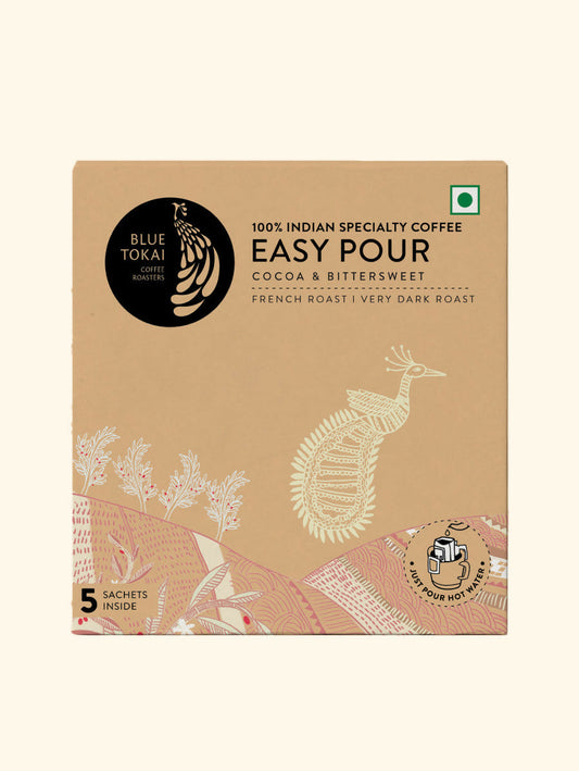 Buy Blue Tokai French Roast Very Dark Roast Easy Pour Sachets from DrMediCart, Ship from India to USA