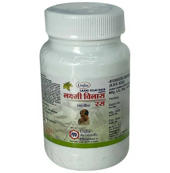 Unjha Laxmi Vilas Rasa Nardiya Tablets