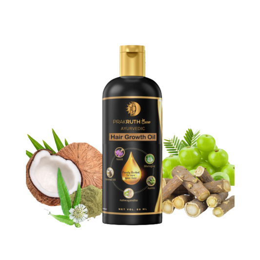 Buy Prakruth Care Ayurvedic Hair Growth Oil from DrMediCart, Ship from India to USA