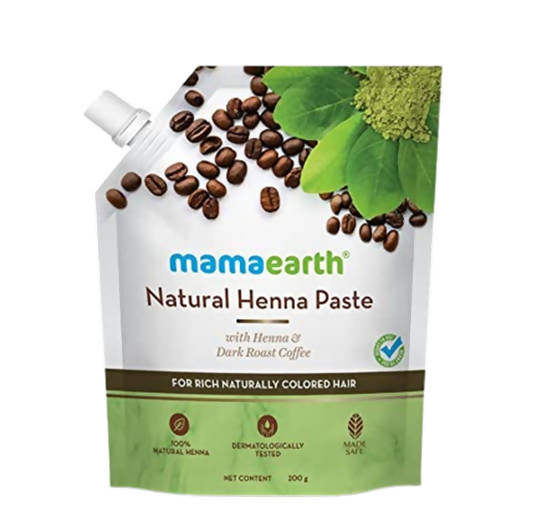 Buy Mamaearth Natural Henna Paste For Rich Naturally Colored Hair from DrMediCart, Ship from India to USA