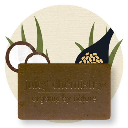 Juicy Chemistry Fenugreek, Brahmi & Plantain Shampoo Bar - DrMediCart