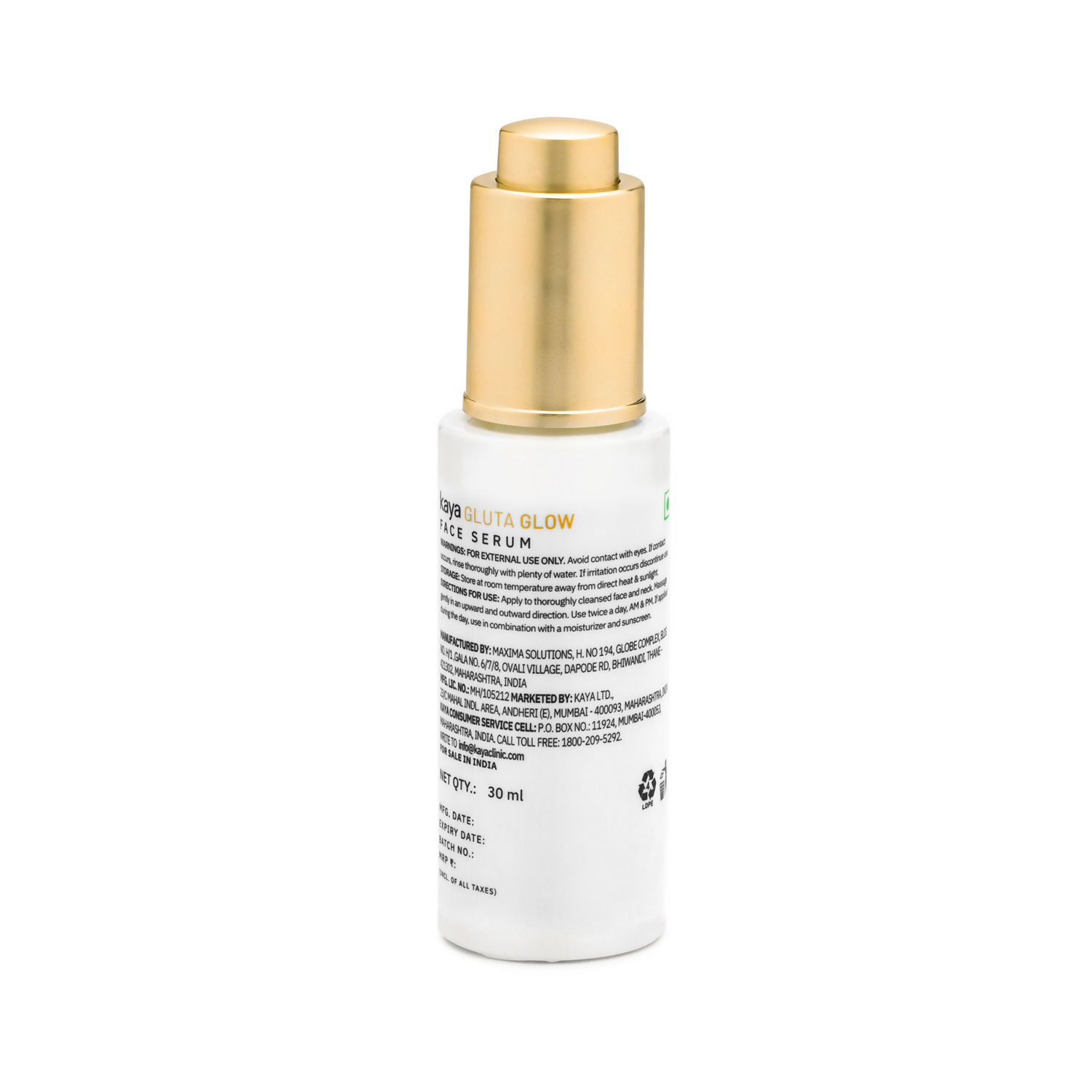 Kaya Gluta Glow Face Serum