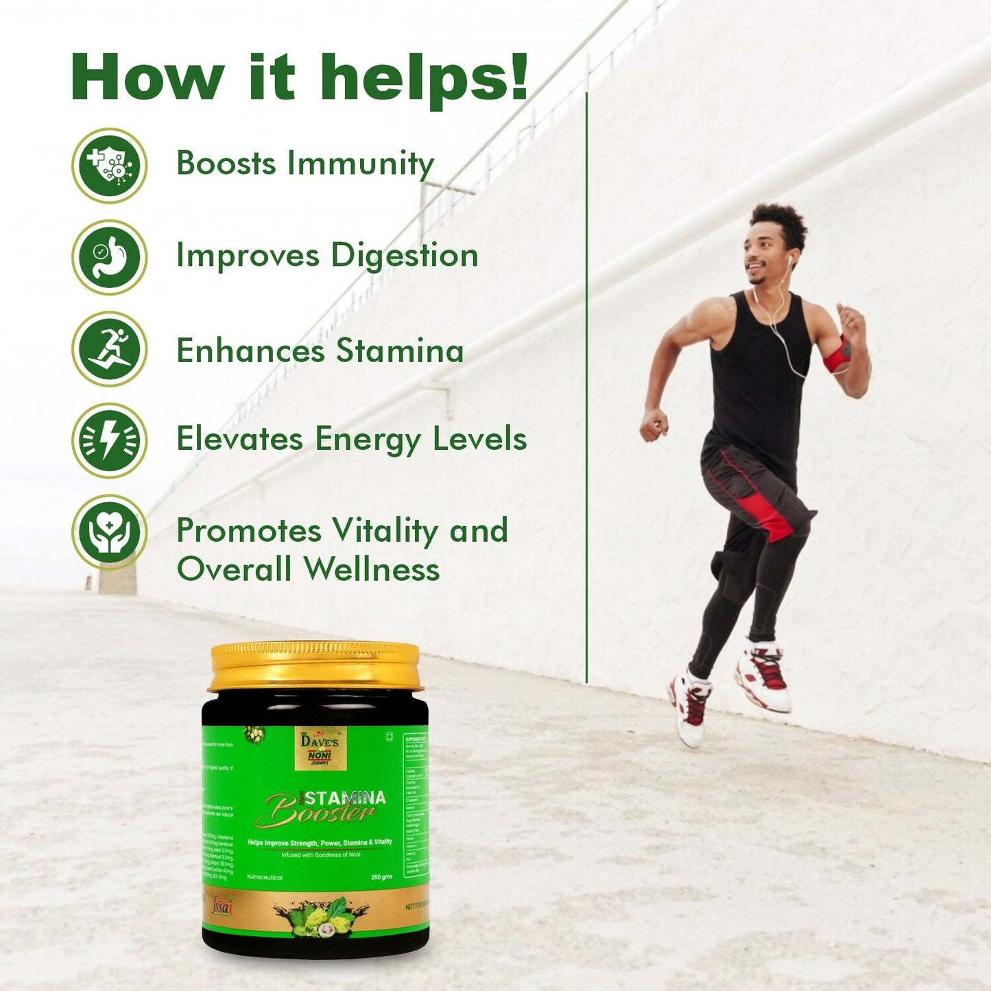 The Dave's Noni Stamina Booster