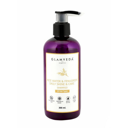 Buy Glamveda Rice Water & Fenugreek Daily Shine & Care Shampoo from DrMediCart, Ship from India to USA