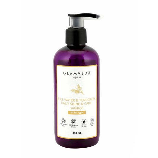 Buy Glamveda Rice Water & Fenugreek Daily Shine & Care Shampoo from DrMediCart, Ship from India to USA