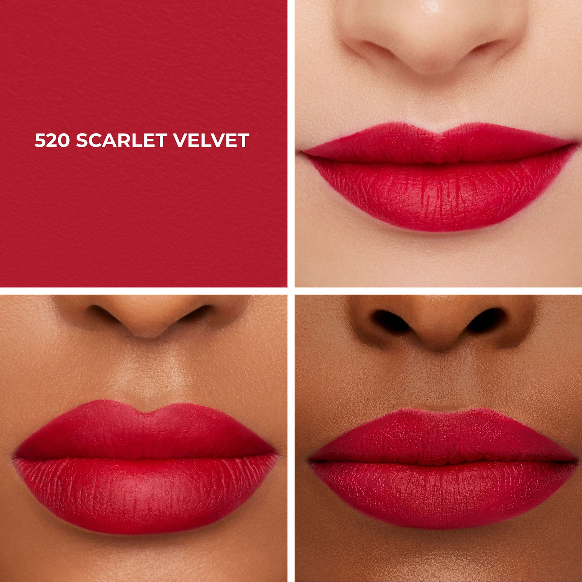 Laura Mercier Caviar Smoothing Matte Lipstick - 520 Scarlet Velvet