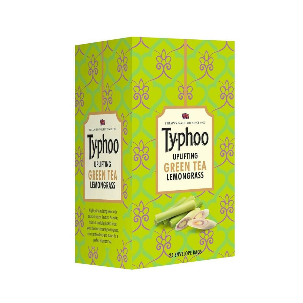 Buy Typhoo Uplifting Lemon Grass Green Tea Bags from DrMediCart