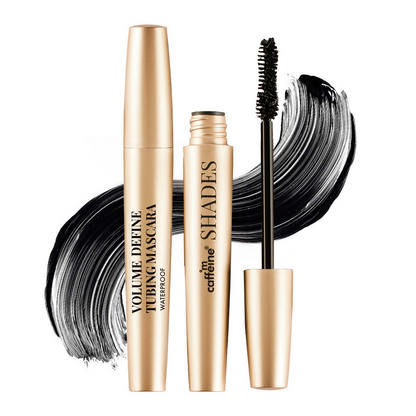 mCaffeine Shades Volume Define Tubing Mascara - Black
