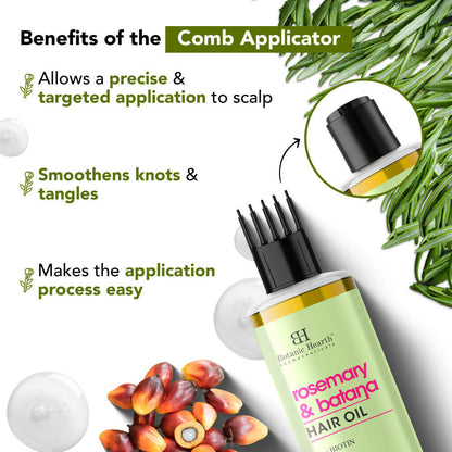 Botanic Hearth Rosemary & Batana Hair Oil