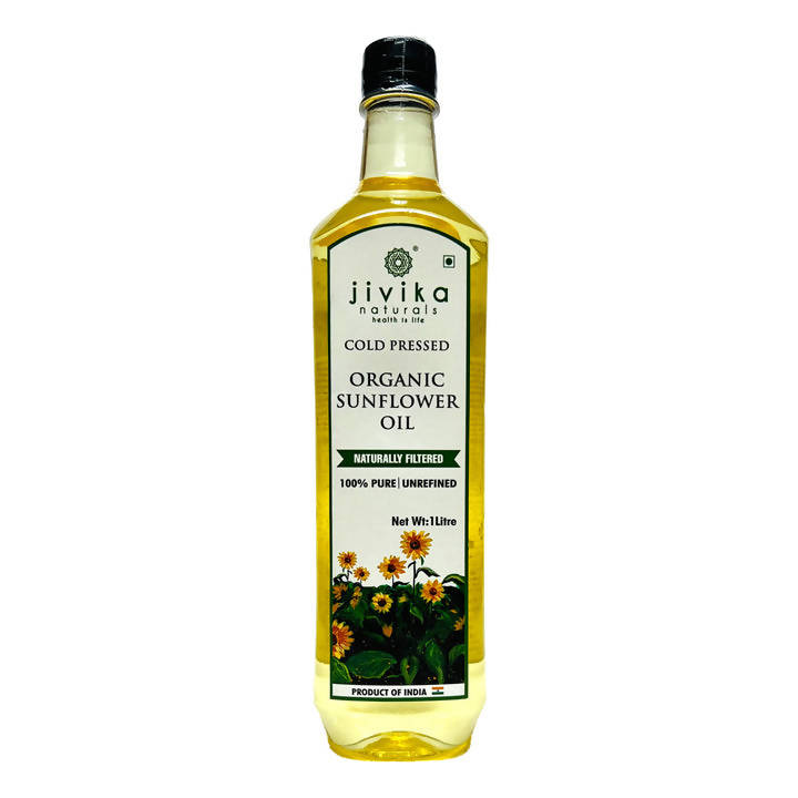 Buy Jivika Naturals Cold Pressed Organic Sunflower Oil from DrMediCart, Ship from India to USA