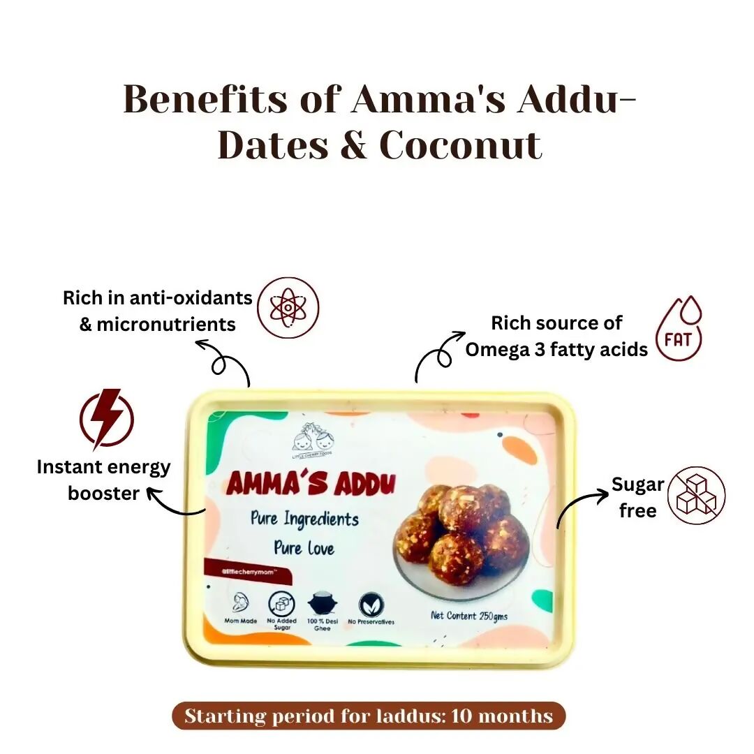 Littlecherrymom Amma’s Addu: Dates Coconut