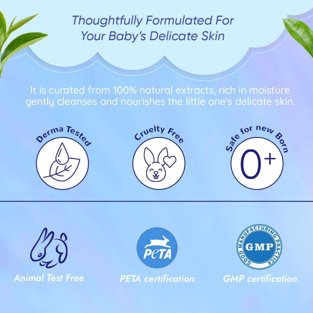 BUMTUM Baby Soap (B4G2 Free) with Goodness of Calendula Extract