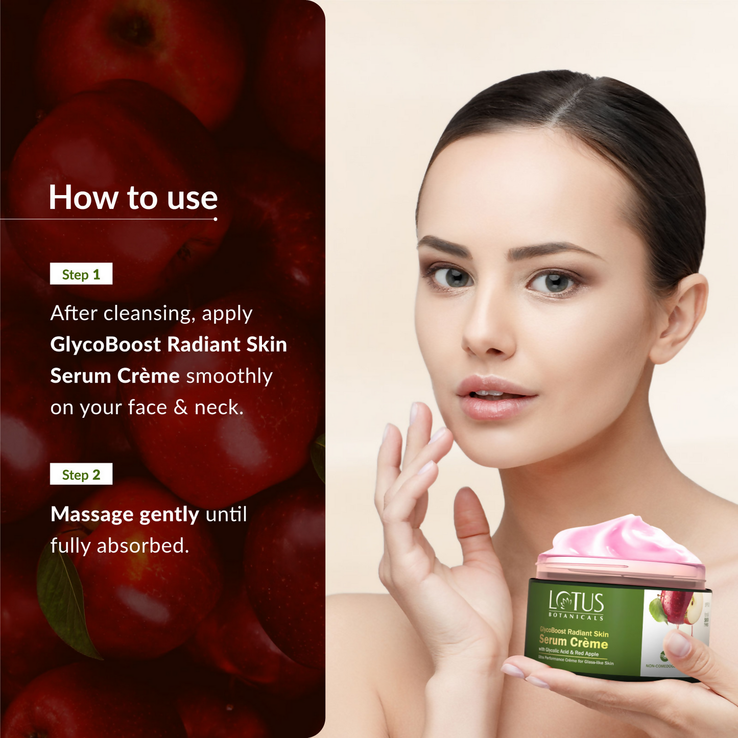 Lotus Botanicals GlycoBoost Radiant Skin Serum Creme