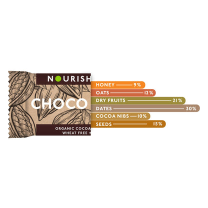 Nourish Organics Choco Oats Bar