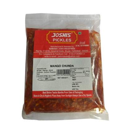 Joshi's Pickles Mango Chunda (Sweet)